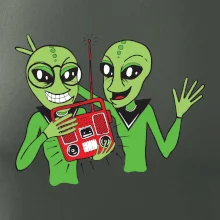 Ufo a rádio (Pecka design)