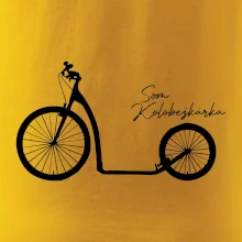 Som kolobežkárka veľké a malé koleso