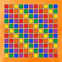 LGBT dúhový štvorec LGBT dúhový štvorec