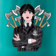 Sekery - holka v čiernom (Pecka design)