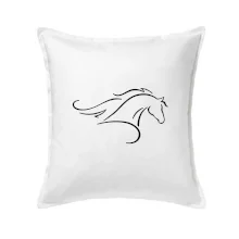 Kôň - bežiaci silueta hlavy