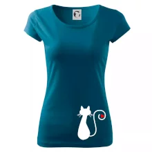 Zamilovaná mačka chvostík