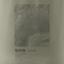 Smrk - vrstevnice v obdĺžniku