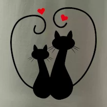 Mačky - Zamilovaný pár Mačky - Zamilovaný pár