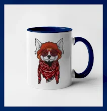 Červená panda hipster Červená panda hipster