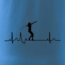 EKG hod oštepom žena