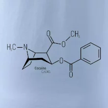 Molekulárna štruktúra Cocaine Kokaín