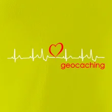 Moje srdce bije pre Geocaching -Text