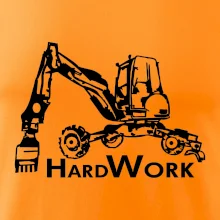 Hard Work kráčajúce rýpadlo
