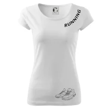 Running nápis šikmo