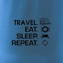 Eat sleep travel - Malý príves