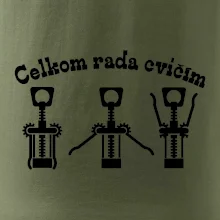 Celkom rada cvičím