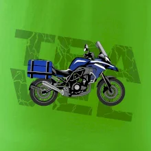 Cestovná enduro modrá