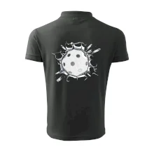 Florbal lopta v triku Florbal lopta v triku