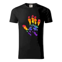 LGBT hand print