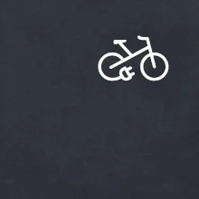 Obrázok kolesa na prsníku ebike