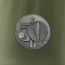 Päťdesiatnik Československý - BEZ NAPÍSU