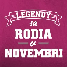 Legendy sa rodia v novembri
