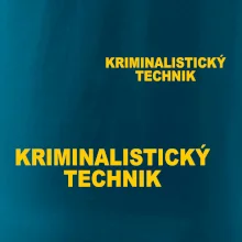 Kriminalistický technik Kriminalistický technik