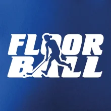 Floorball nápis rovný