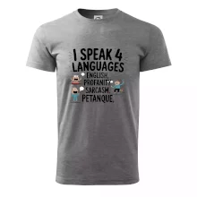 I speak 4 language - Petanque I speak 4 language - Petanque
