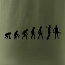 Evolúcia drevorubač - sekera