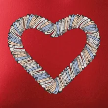 Srdce z kníh Srdce z kníh