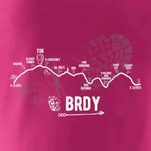 Profil kopců - Brdy