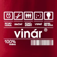 Čiarový kód - vinár