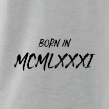Born in - Rímske číslo 1981