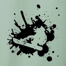 Snowboard splash