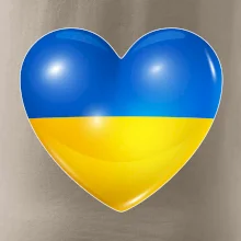 Ukrajina srdce vlajka Ukrajina srdce vlajka