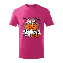 Sladkosť alebo žart tekvicový košík
