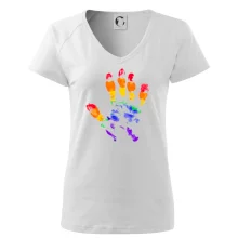 LGBT hand print