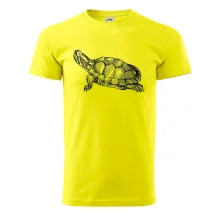 Ceruzkou kreslená korytnačka