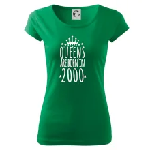 Queens are born in 2000