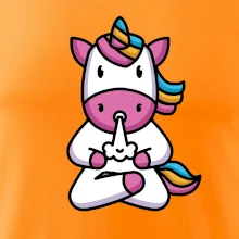 Yoga fučiaci jednorožec