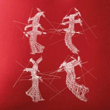 Skrútený stožiar vysokého vedenia