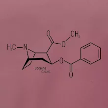 Molekulárna štruktúra Cocaine Kokaín