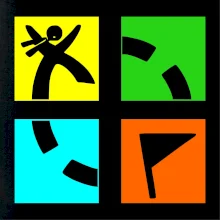 Geocaching logo farebné