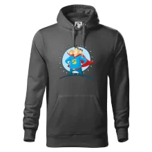 Táta superman - dievča a chlapec