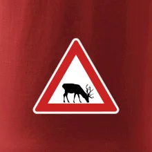 Dopravná značka - Pozor žreb