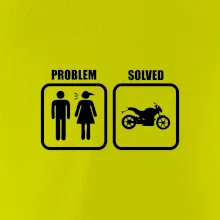 Problém cestná motorka