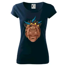 Mayová maska hnedá