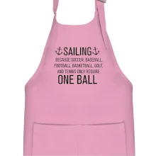 Sailing beacause one ball