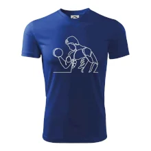 Fitness muž jedným ťahom