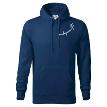 Mikina milujem ťa s dátumom na rukáve