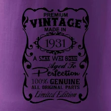 Vintage Etiketa - 1931