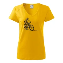 MTB kreslený cyklista MTB kreslený cyklista