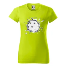 Florbal lopta v triku Florbal lopta v triku